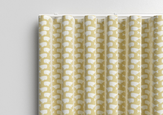 Whaling Around, Amber - Made to Measure Curtains - Image 13